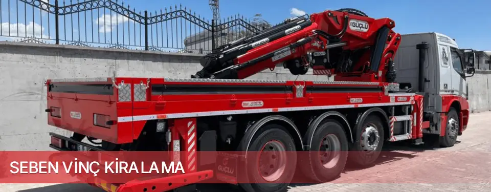 Seben İlçemi Vinç Kiralama